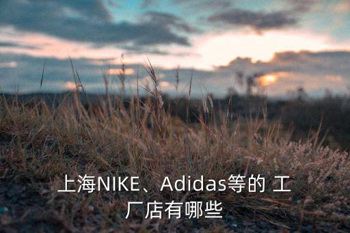 上海NIKE、Adidas等的 工廠店有哪些