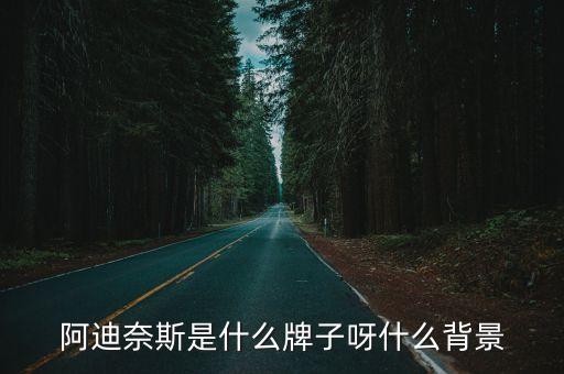 阿迪奈斯是什么牌子呀什么背景