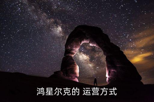 鴻星爾克的 運(yùn)營(yíng)方式