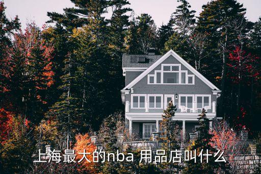 上海最大的nba 用品店叫什么