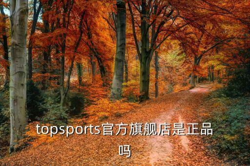 topsports官方旗艦店是正品嗎