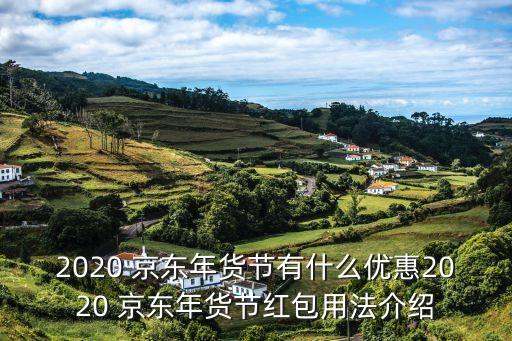 2020 京東年貨節(jié)有什么優(yōu)惠2020 京東年貨節(jié)紅包用法介紹