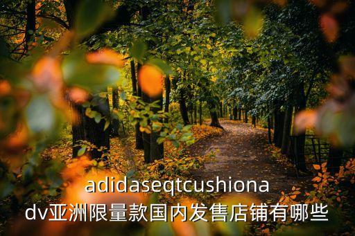 adidaseqtcushionadv亞洲限量款國(guó)內(nèi)發(fā)售店鋪有哪些